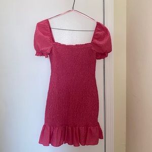 Pink Zara dress